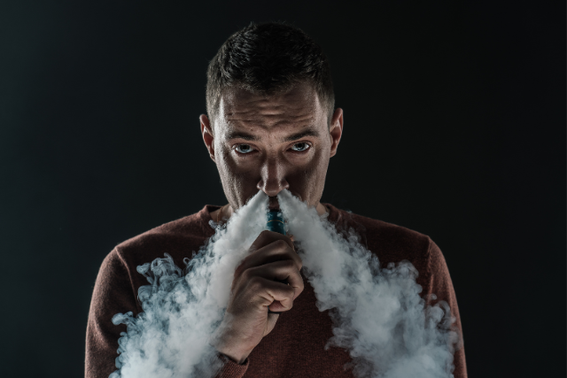 too much vape smoke